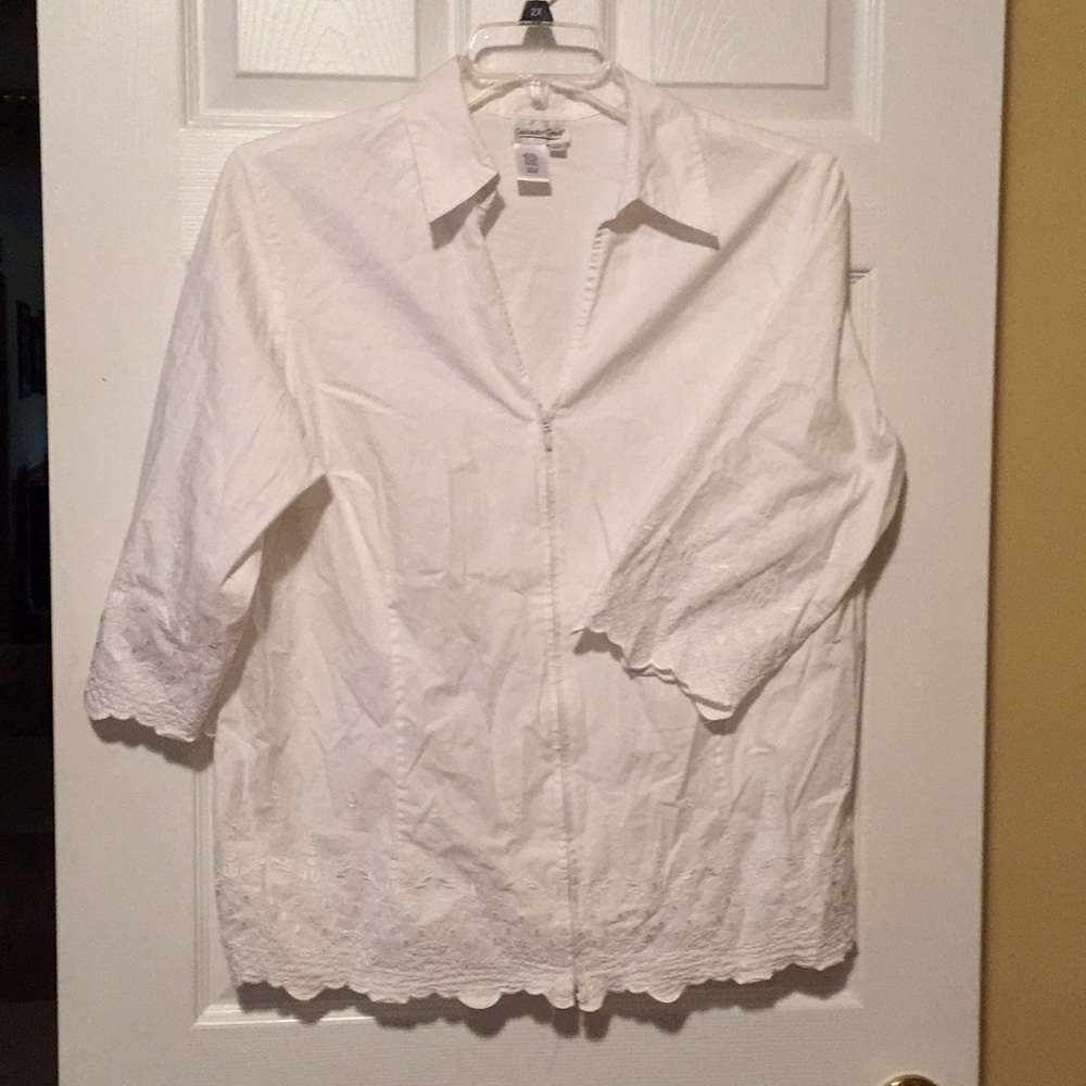Coldwater Creek cotton blouse